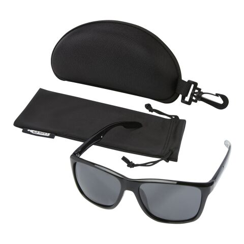 Lunettes de soleil sport polarisées Eiger dans un étui en plastique recyclé Standard | Noir | sans marquage | non disponible | non disponible