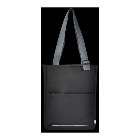 Sac shopping Aqua de 14 L pour ordinateur portable 14&quot; recyclé certifié GRS résistant à l&#039;eau Standard | noir | sans marquage | non disponible | non disponible | non disponible