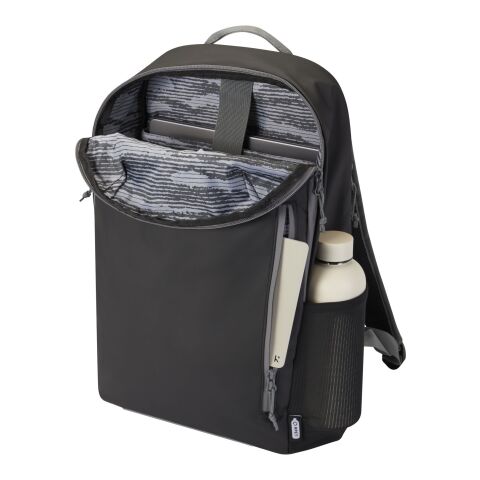 Sac à dos Aqua pour ordinateur portable 15 pouces recyclé certifié GRS et résistant à l&#039;eau.21 L Standard | noir | sans marquage | non disponible | non disponible | non disponible