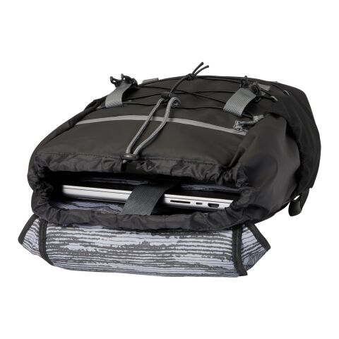 Sac à dos Aqua pour ordinateur portable 15,6&nbsp;pouces recyclé certifié GRS et résistant à l'eau.23 L Standard | Noir | sans marquage | non disponible | non disponible | non disponible