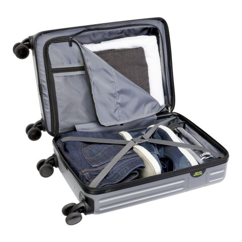 Valise cabine Rover de 20&quot; et 40 L recyclée GRS Standard | Argent | sans marquage | non disponible | non disponible