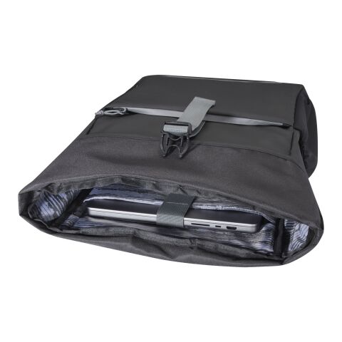 Sacoche de vélo Aqua de 20 L avec dessus enroulable 15&quot; recyclée certifiée GRS résistante à l&#039;eau Standard | Noir | sans marquage | non disponible | non disponible | non disponible