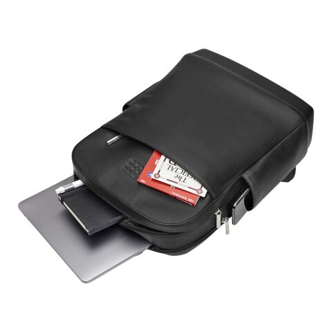 Sac à dos Moleskine Classic Pro en cuir Standard | noir | sans marquage | non disponible | non disponible