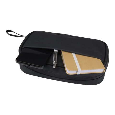 Pochette technique Resi Plus recyclée certifiée GRS de 1&nbsp;L Standard | Noir | sans marquage | non disponible | non disponible