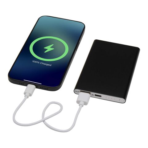 Batterie de secours en aluminium de 4000&nbsp;mAh Pep Standard | Noir | sans marquage | non disponible | non disponible
