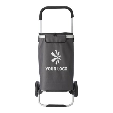 Panier shopping à roues gris | sans marquage | non disponible | non disponible