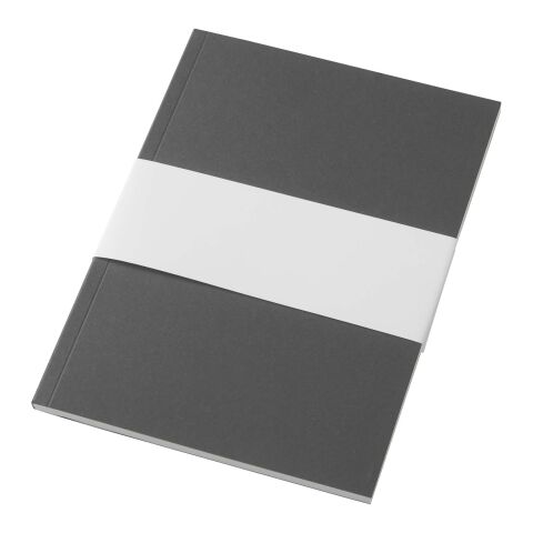 Cahier Novella Austen recyclé A5 à couverture souple de 50&nbsp;feuilles Charbon