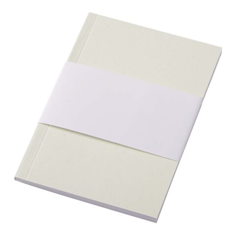 Cahier Novella Austen A6 recyclé à couverture souple de 50 feuilles Ivoire | sans marquage | non disponible | non disponible