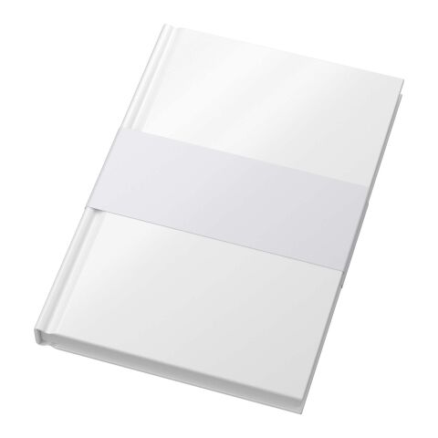 Carnet A5 à couverture rigide et brillante Novella Brontë avec 100&nbsp;feuilles Blanc | sans marquage | non disponible | non disponible
