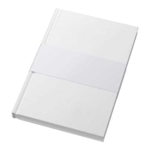 Carnet Novella Brontë au format A5, couverture rigide en papier recyclé - 100 feuilles blanc