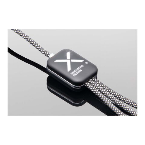 SCX.design C33 60W Typ C Ladekabel mit doppeltem Leuchtlogo Standard | Noir chiné | sans marquage | non disponible | non disponible