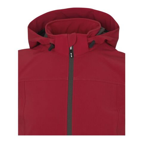Veste Softshell recyclée GRS pour femme de Langley Rouge | XXS