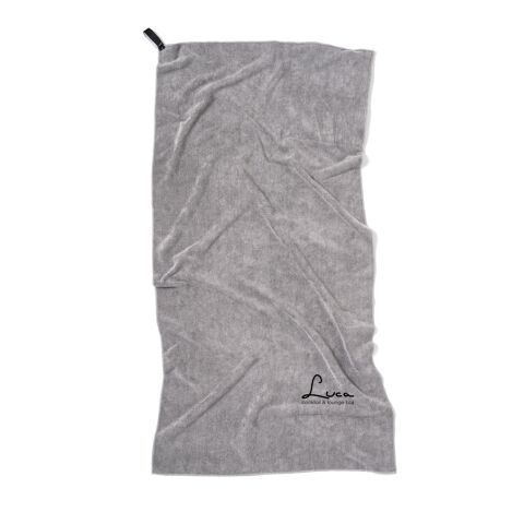 VINGA Serviette sèche active RPET GRS gris | sans marquage | non disponible | non disponible | non disponible