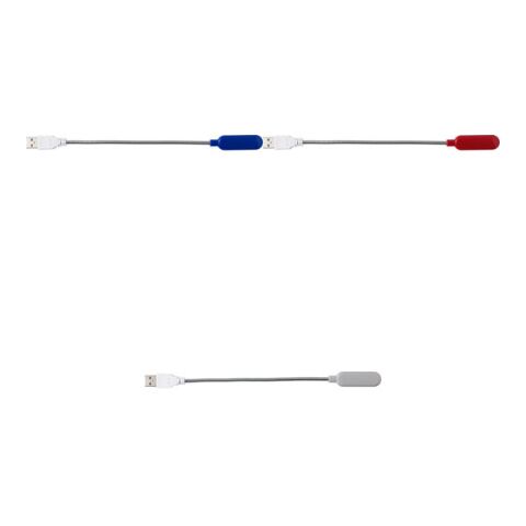 Liseuse USB en ABS et métal rouge | sans marquage | non disponible | non disponible