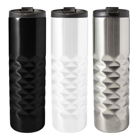 Bouteille isotherme double paroi en acier inoxydable - 460 ml blanc | sans marquage | non disponible | non disponible