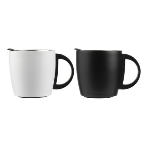Mug étanche double paroi noir | sans marquage | non disponible | non disponible