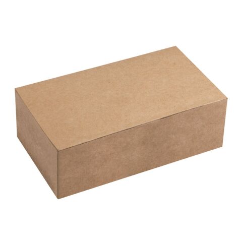 SHINO. Boite thermique en acier inoxydable, couvercle en bambou 800 ml Beige | sans marquage