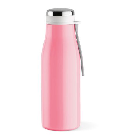 Bouteille / Gourde Arkansas 350 Acier inoxydable recyclé 400 ml Rose clair | sans marquage