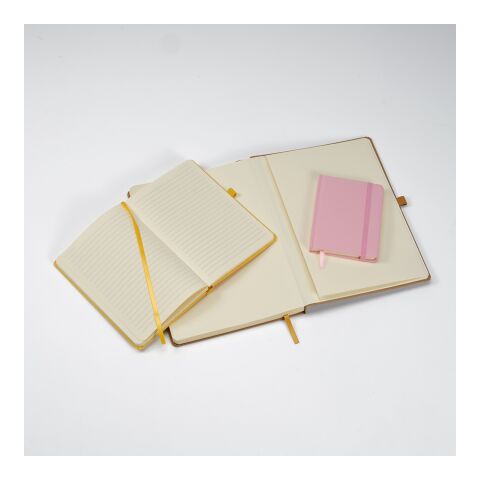 Bloc-notes Marquez A6 Papier recyclé 70 g/m² marron | sans marquage