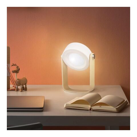 Lampe LED multifonctionnelle Coollux avec poignée en bambou Blanc | sans marquage | non disponible | non disponible