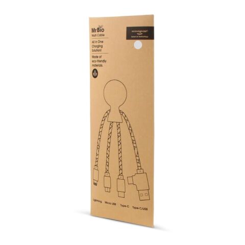 2081 | Xoopar Mr. Bio Charging cable Blanc | sans marquage | non disponible | non disponible | non disponible
