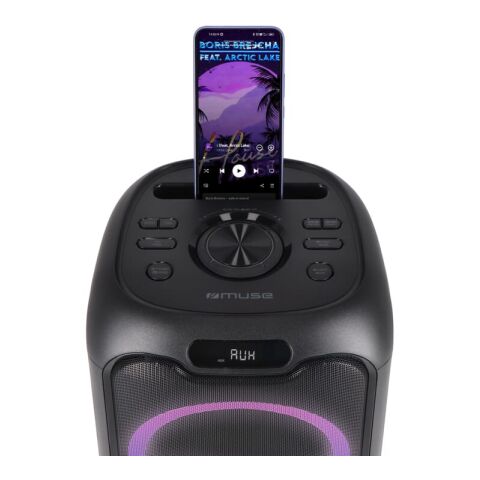 M-1803 | Enceinte de fête Muse avec microphone 150W Noir