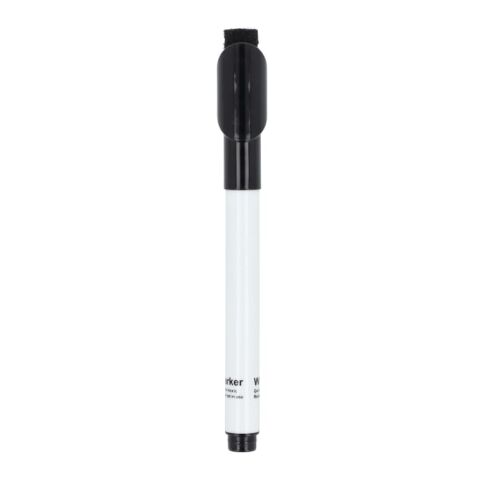 Marqueur pour tableau blanc avec aimant et raclette Noir