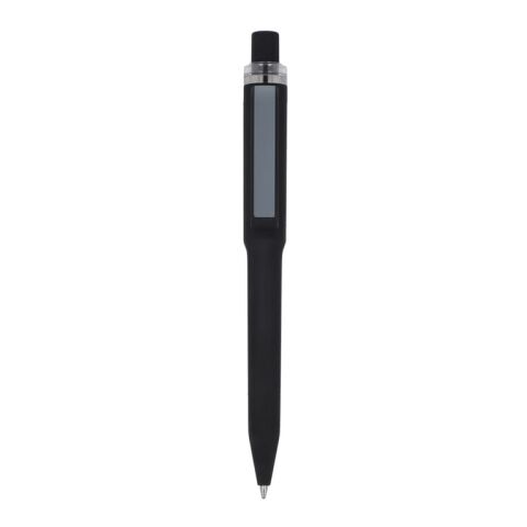 Stylo Ozzy soft touch Noir | Impression Numérique 3D | à 90 degrés du clip | 42 mm x 8 mm
