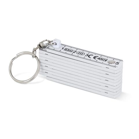 Règle calibrée pliable anneau 0,5m Blanc | sans marquage | non disponible | non disponible
