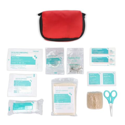 Trousse de premiers secours 16 pièces Fuji Rouge | sans marquage | non disponible | non disponible