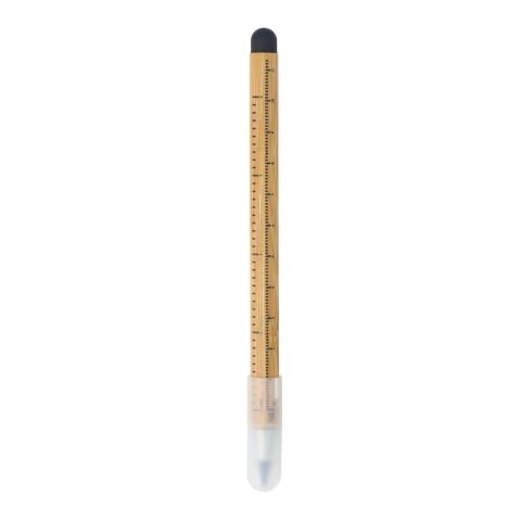 Crayon et règle en bambou durables Nature | sans marquage | non disponible | non disponible | non disponible