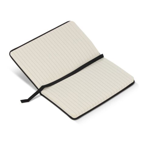 Cahier R-PET/PU GRS A6 Noir | sans marquage | non disponible | non disponible | non disponible