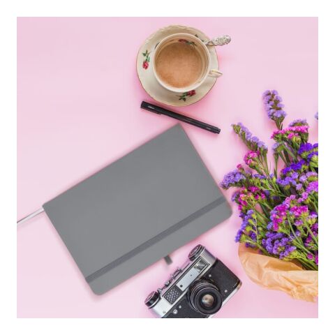 Carnet PU Sora A5 Gris clair | sans marquage | non disponible | non disponible