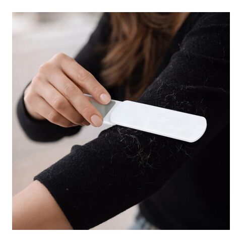 Brosse à peluches avec miroir Kaiya Blanc | sans marquage | non disponible | non disponible