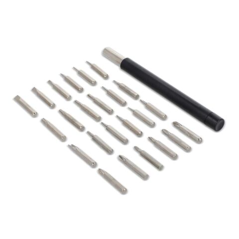 Jeu de 24 tournevis de précision avec organiseur Gris | sans marquage | non disponible | non disponible