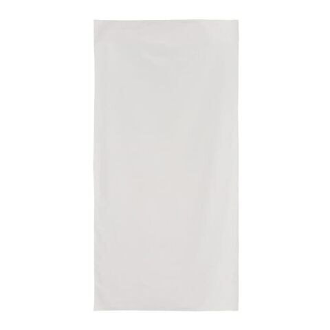Serviette à séchage rapide R-PET 70x140cm sublimation Blanc-Gris | sans marquage | non disponible | non disponible