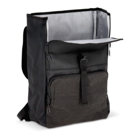 Sac à dos pour ordinateur portable Liam RPET 20L Noir | sans marquage | non disponible | non disponible | non disponible