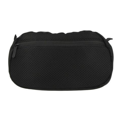 Sac à bandoulière R-PET avec cordon de serrage Noir | sans marquage | non disponible | non disponible | non disponible