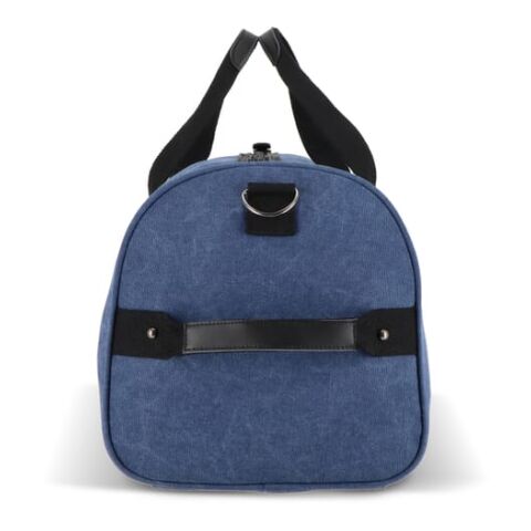 Sac de sport en toile de coton recyclée Harper Bleu foncé | sans marquage | non disponible | non disponible