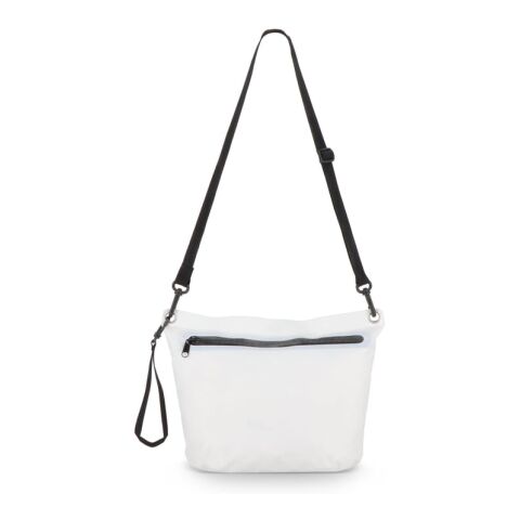 Sac à bandoulière Ripstop résistant à l'eau 33 x 23 x 13 cm Blanc
