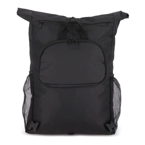 R-PET 600D Rolltop sac à dos vélo 20L Noir | sans marquage | non disponible | non disponible