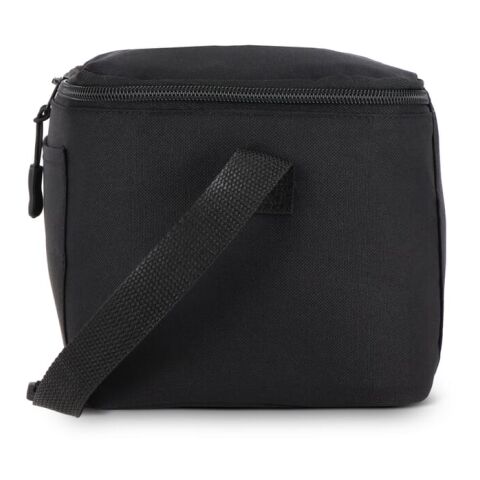 Sac isotherme R-PET 600D pour 6 canettes 25 x 14,5 x 15,5 cm 5 L Noir | sans marquage | non disponible | non disponible