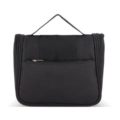 Trousse de toilette de voyage Kora en rPET 300D Noir