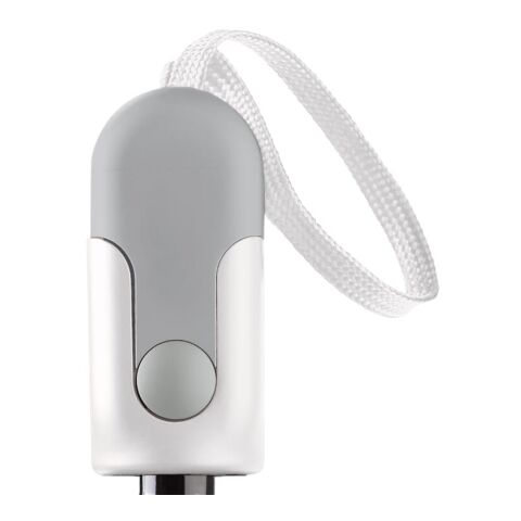 Parapluie pliable 22” à ouverture automatique Blanc | sans marquage | non disponible | non disponible | non disponible