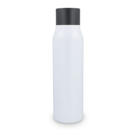 Bouteille isotherme à mousqueton, finition mate, 600 ml Blanc | sans marquage | non disponible | non disponible