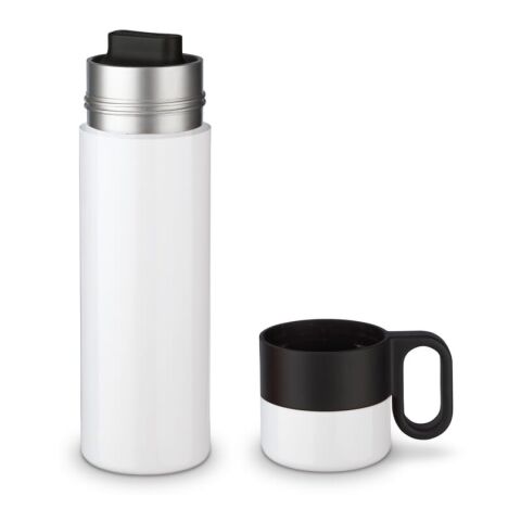 Thermos Flow 500ml avec poignée Blanc | sans marquage | non disponible | non disponible | non disponible