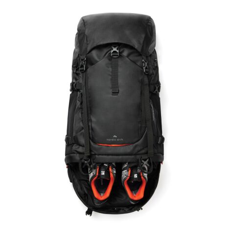 Sac à dos 33L en RCS Nordic Drift Trail noir-orange | sans marquage | non disponible | non disponible