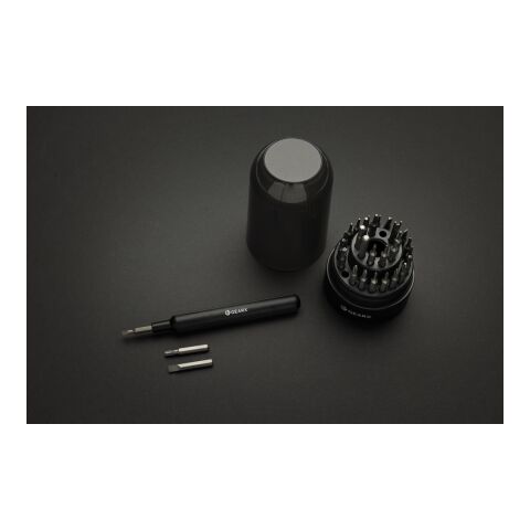 Jeu de tournevis multifonctions 31 en 1 Gear X noir | sans marquage | non disponible | non disponible