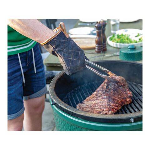 Gant de four en toile Deluxe noir | sans marquage | non disponible | non disponible