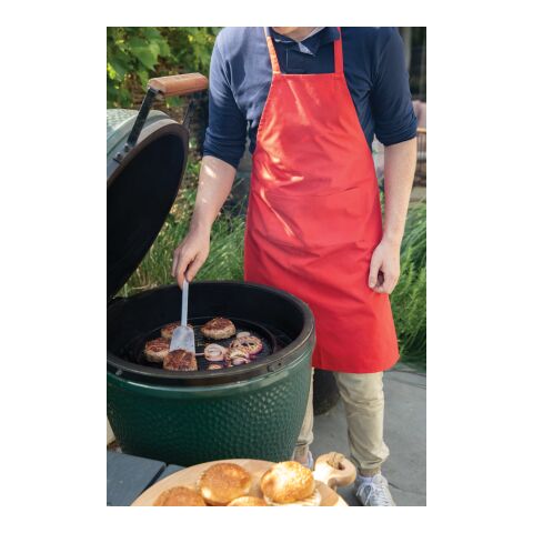 Tablier en coton Impact AWARE™ rouge | sans marquage | non disponible | non disponible | non disponible